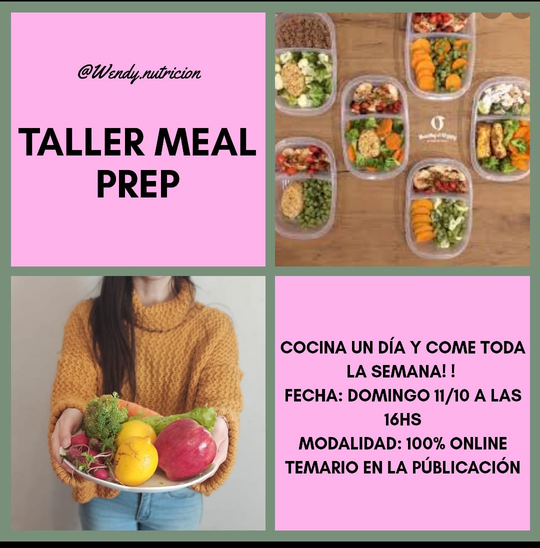 TALLER MEAL PREP