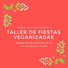 TALLER FIESTAS VEGANIZADAS