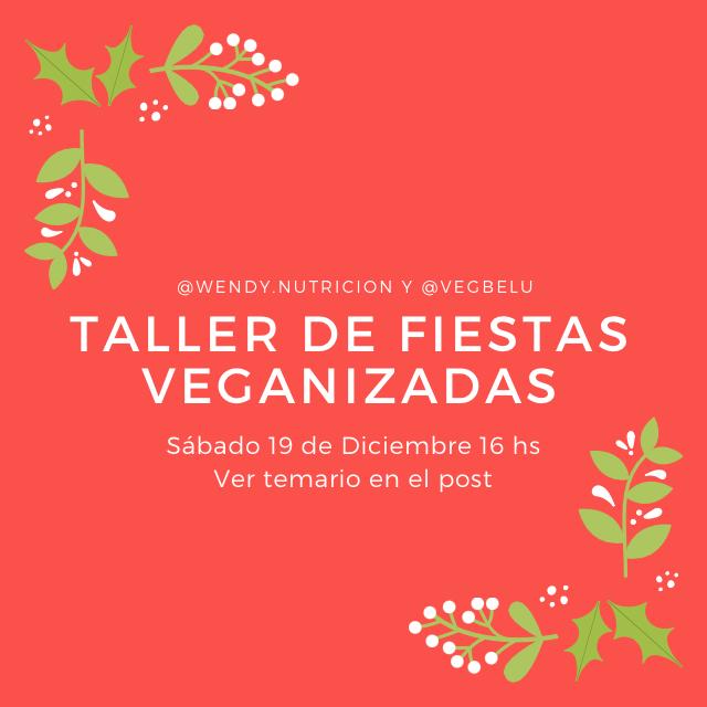 TALLER FIESTAS VEGANIZADAS